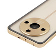 Чехол для Realme 11 Pro 5G / Pro+ 5G, Frame Case, золотой