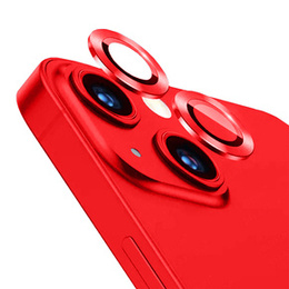 Защитное стекло на камеру до iPhone 13 / 13 mini, Red
