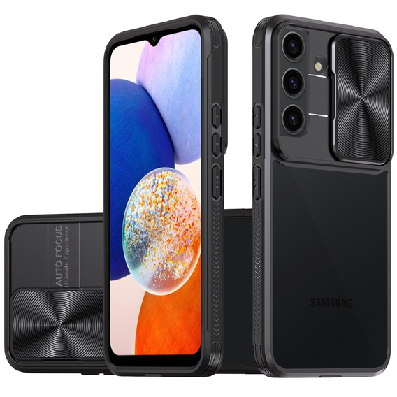 Чoхол до Samsung Galaxy A14 4G/5G, Slide Camera, чорний