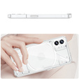 Чехол до Nothing Phone 1, Fusion Hybrid, прозрачный