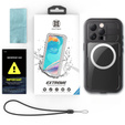 Водонепроникний чохол IP68 для iPhone 16 Pro, SHELLBOX MagSafe, чорний