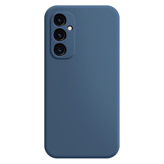 Чoхол до Samsung Galaxy M55 5G, Silicone Lite, темно-синій