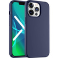 Чехол ERBORD до iPhone 13 Pro, Silicone, Dark Blue