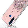Чoхол до Xiaomi Redmi Note 8T, Glittery, рожевий