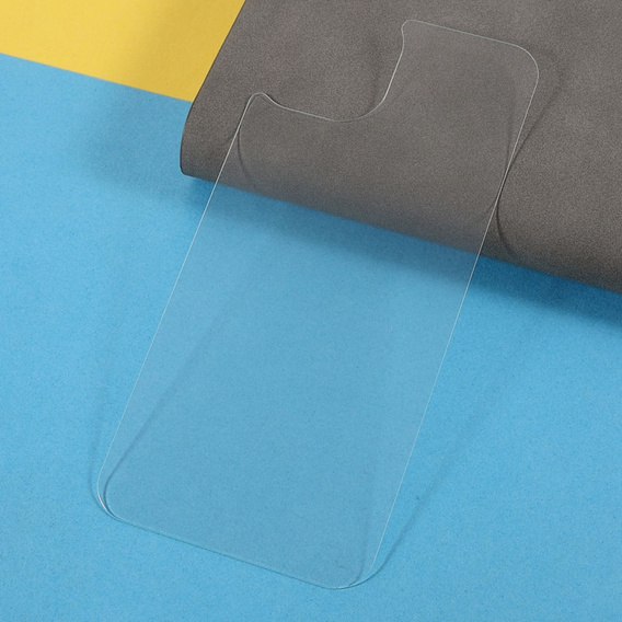Заднее закаленное стекло для iPhone 15 Pro, прозрачное