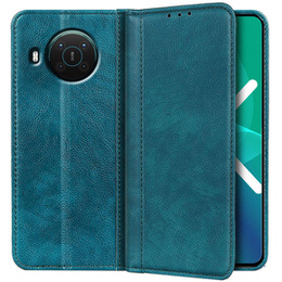 Чoхол до Nokia X10 / X20, Wallet Litchi Leather, зелений