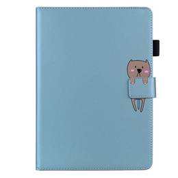 Чехол для iPad 10.2" 2021/2020/2019 (9/8/7 gen.), с клапаном, animal, синий