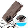 Чохол-книжка для Samsung Galaxy S23 Ultra, ERBORD Retro, коричневий
