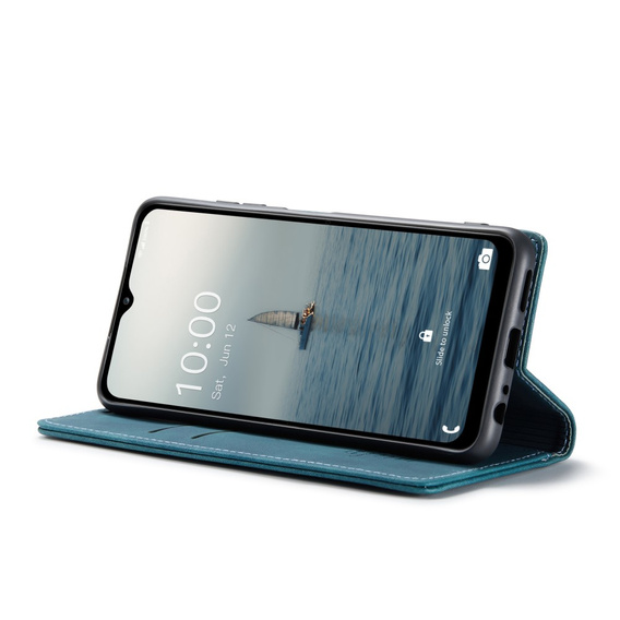 Чехол CASEME для Samsung Galaxy A04S / A13 5G, Leather Wallet Case, зелёный