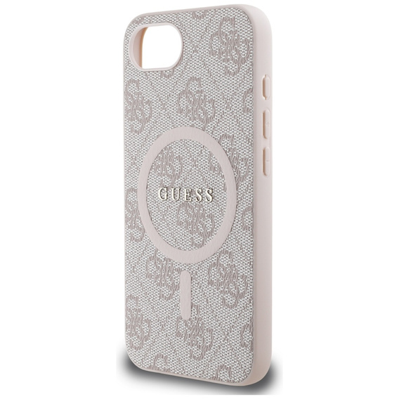Чохол Guess HC MagSafe PU 4G Ring Classic Logo для iPhone 16e