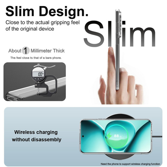 Чохол IMAK для Xiaomi Redmi Note 15 Pro Plus 5G, серія UX-5, прозорий