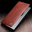 QIALINO кожаный чехол-кошелек с клапаном для Samsung Galaxy S24 Ultra