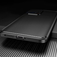 Чехол до Xiaomi 11T / 11T Pro, Carbon Gel, чёрный