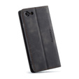 Чехол CASEME для iPhone 7/8/SE 2020/SE 2022, Leather Wallet Case, чёрный