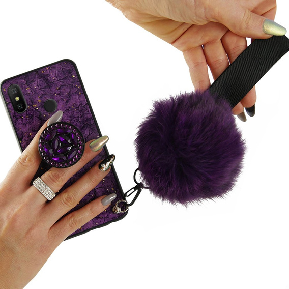 Чехол Epoxy Gold Xiaomi Mi A2 Lite, Purple