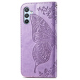 Чохол-книжка для Samsung Galaxy A56, Butterfly, фіолетовий