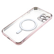 Чехол до iPhone 12 Pro, MagSafe Hybrid, розовый