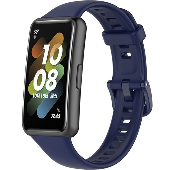 Силиконовый ремешок для Huawei Band 7, Dark Blue