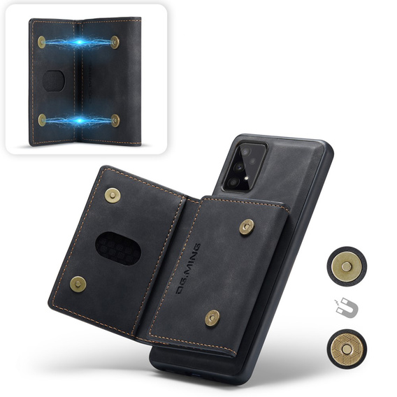 Чехол до Samsung Galaxy A53 5G, DG.MING 2in1, чёрный