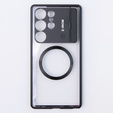 Магнітний чохол для Samsung Galaxy S23 Ultra 5G, Aroma Hybrid, чорний