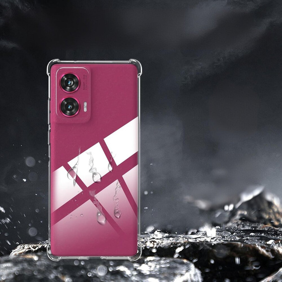 Чехол до Motorola Edge 50 Fusion 5G, Dropproof, прозрачный