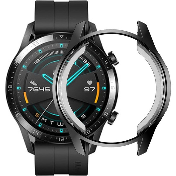 Чехол 2в1 с защитой экрана для часов Huawei Watch GT 2 46mm, Black