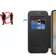 Чохол-книжка для Samsung Galaxy S24 FE, RFID Wallet MagSafe CamShield, чорний