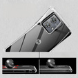 Чехол до Motorola Edge 40 Neo, Dropproof, прозрачный