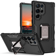 Чехол до Samsung Galaxy S22 Ultra 5G, Dual-Layer Armor, чёрный