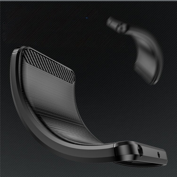 Чoхол до Motorola Edge 50 Ultra, Carbon, чорний