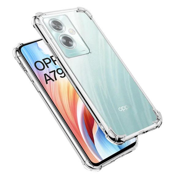 Чехол до Oppo A79 5G, Dropproof, прозрачный
