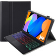 Чехол-клавиатура с подсветкой Bluetooth Touchpad для Lenovo Idea Tab 11" 2025 TB336FU TB336ZU, черный