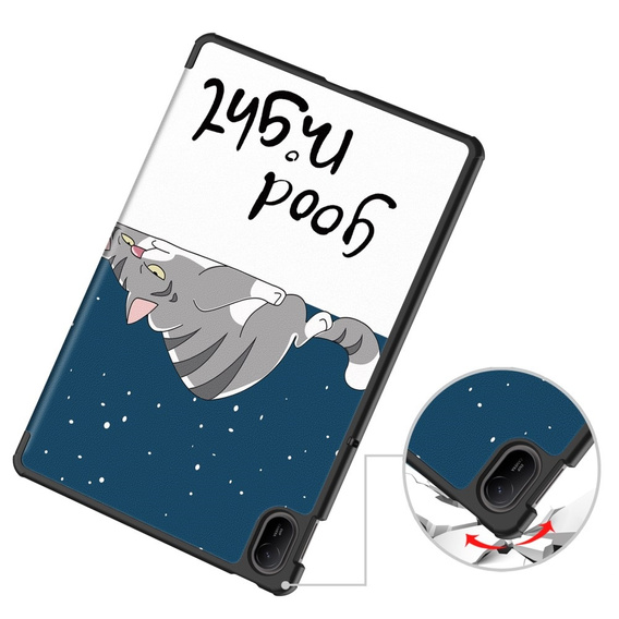 Чохол для Huawei MatePad SE 11 2024, Smartcase, cat