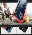 Броньований чохол для iPhone 13 Pro Max, Dexnor Full Body, темно-синій