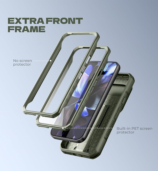 Броньований чохол Dexnor Full Body Two Frames для Google Pixel 10 Pro XL