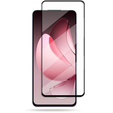 Закаленное стекло 3D для Oppo Reno 13F / Oppo Reno 13FS, чёрная рама