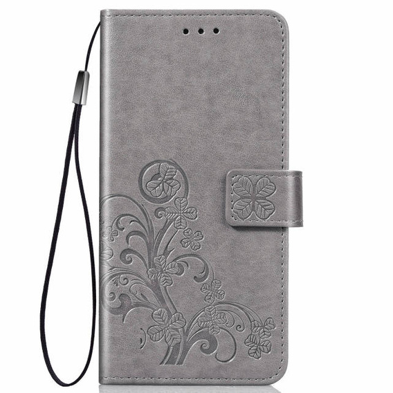 Чехол Wallet до Motorola Moto G31 / G41, Clover, Grey