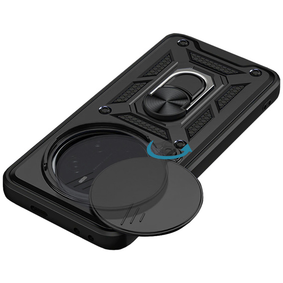Чехол NOX Camera Slide Honor Magic 7 Pro, CamShield Slide, чёрный