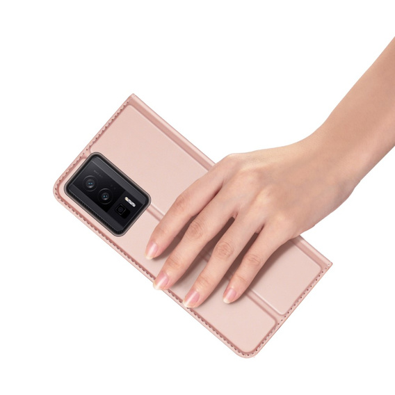 Чехол Dux Ducis до Xiaomi Poco F5 Pro, Skinpro, розовый rose gold