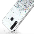 Чехол до Huawei Y6P, Glittery, прозрачный