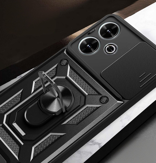 Чохол NOX Camera Slide Oppo A40 / Oppo A40m, CamShield Slide, чорний