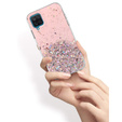Чoхол до Samsung Galaxy A12 / M12 / A12 2021, Glittery, рожевий