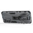 Чехол до Oppo Reno6 5G, Military kickstand, серый