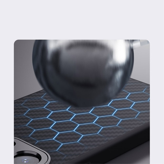 NILLKIN Чохол для iPhone 15 Pro Max, CamShield Carbon Case, чорний