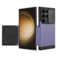 Чoхол до Samsung Galaxy S24 Ultra, ERBORD MagProtect Slide Camera, фіолетовий