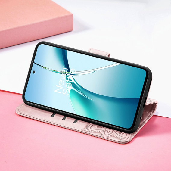 Чохол-книжка для Samsung Galaxy S25 Edge, Butterfly, рожевий rose gold