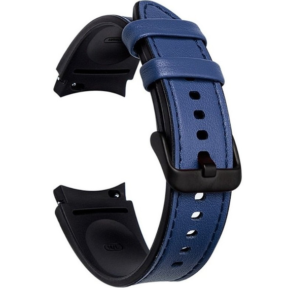 Шкіряний ремінець для годинника Samsung Galaxy Watch 4 / 5 40/42/44/46/45MM PRO, Blue