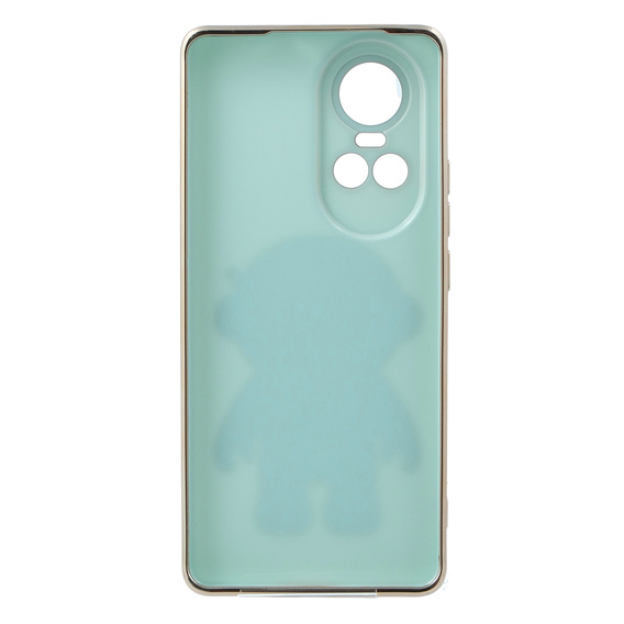 Чехол до Oppo Reno 10 / 10 Pro, Astronaut, зелёный