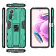 Чoхол до Xiaomi Redmi Note 12S 4G, Military kickstand, зелений