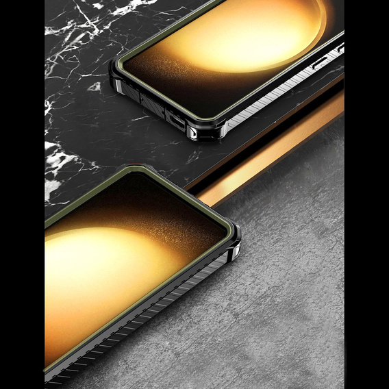Чохол для Samsung Galaxy S23, Heavy Duty Ring, зелений